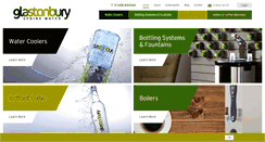 Desktop Screenshot of glastonburyspringwater.co.uk